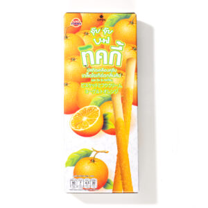 Ticky Biscuit Stick with Yogurt Orange Flake